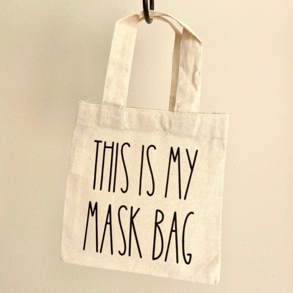 Mini Tote Bag for Masks